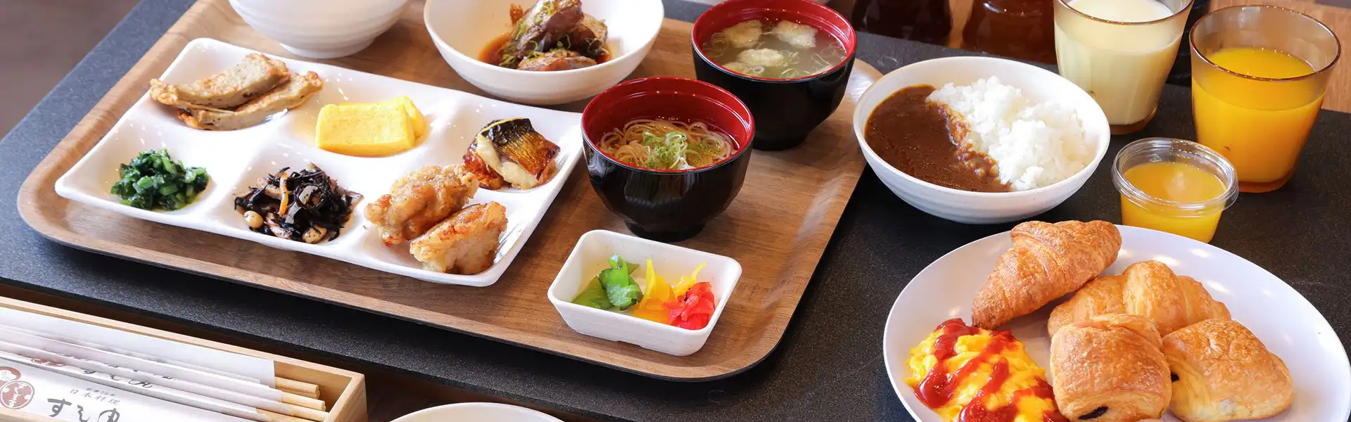 朝食一例