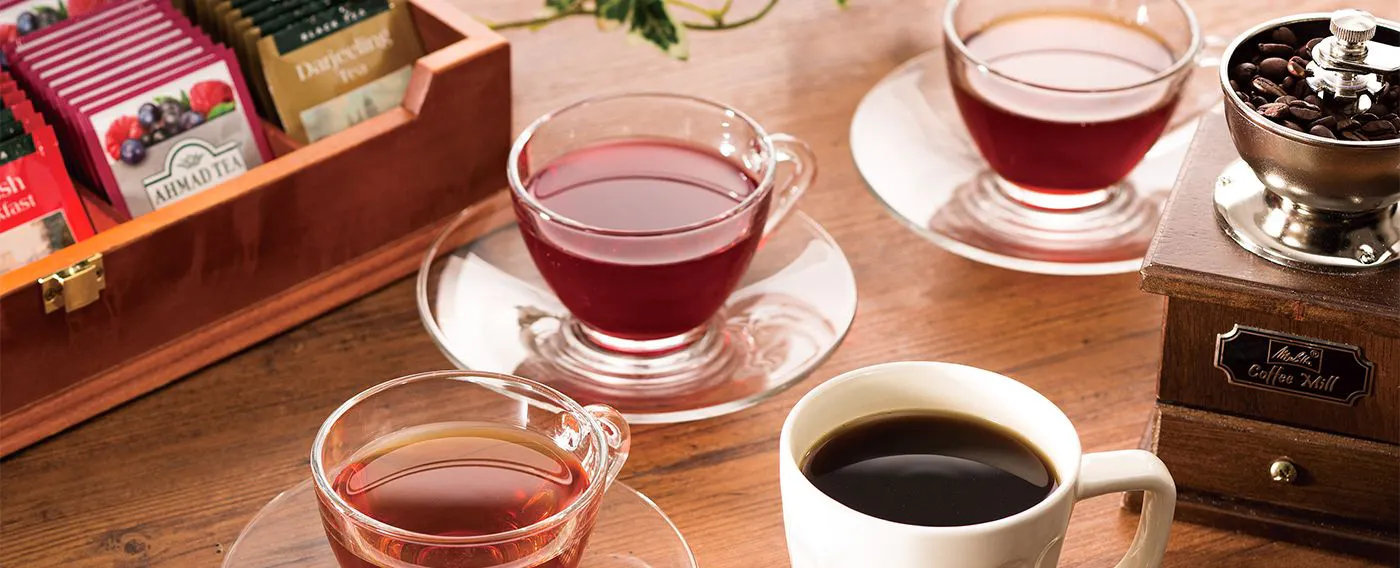 Layanan minuman selamat datang