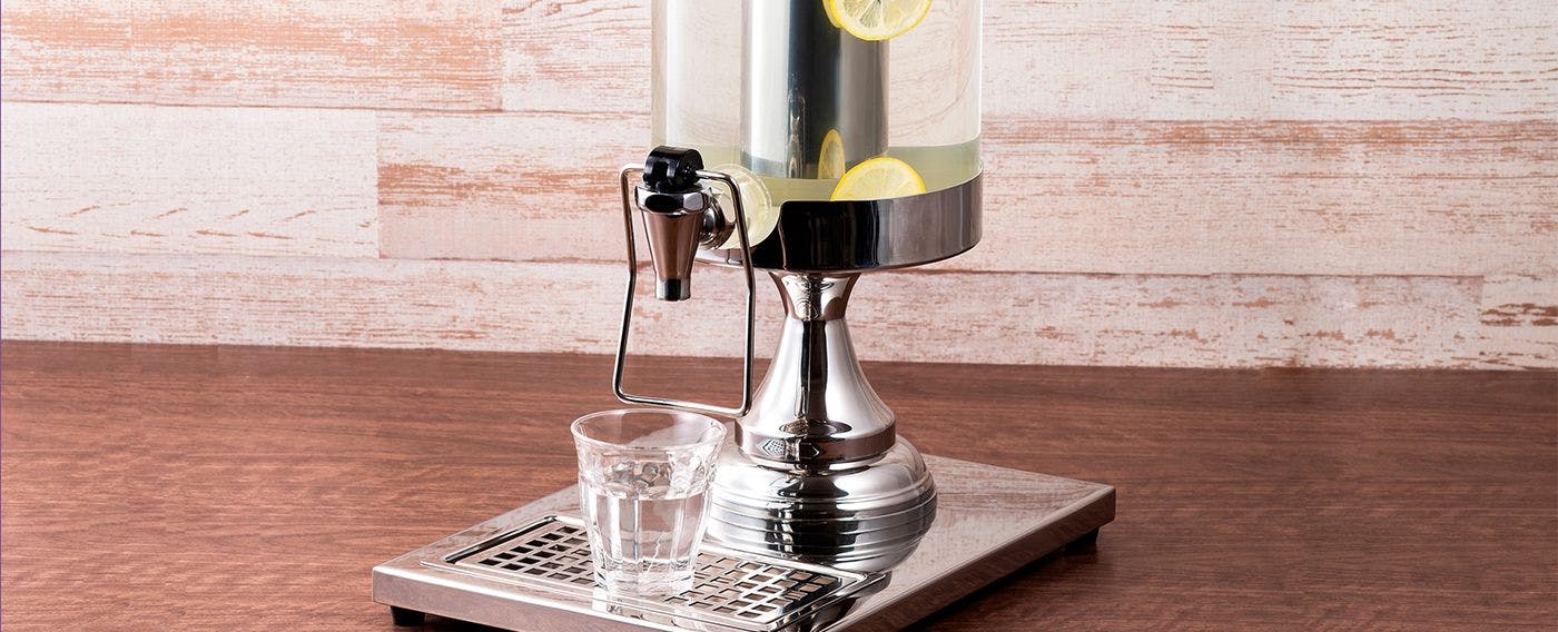 Layanan minuman selamat datang