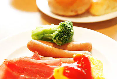 バイキング朝食