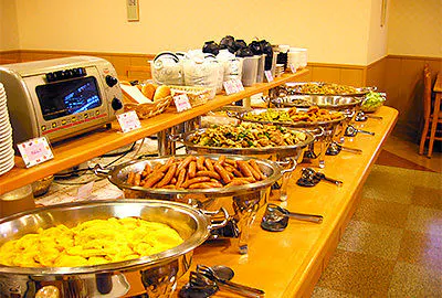 บุฟเฟ่ต์อาหารเช้า