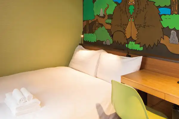 ตัวอย่างห้องพัก