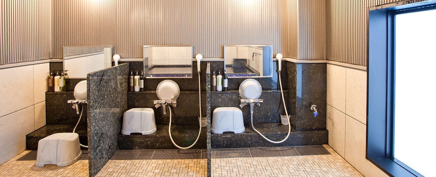 Large public bath and sauna