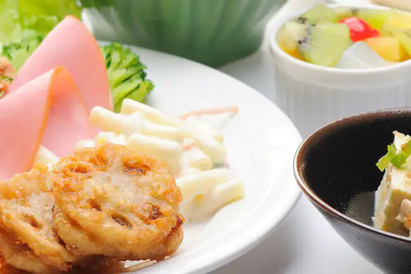 บุฟเฟ่ต์อาหารเช้า