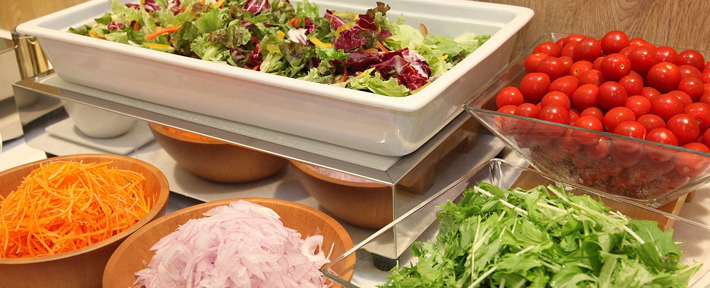 朝食バイキング