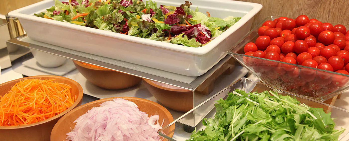 朝食バイキング