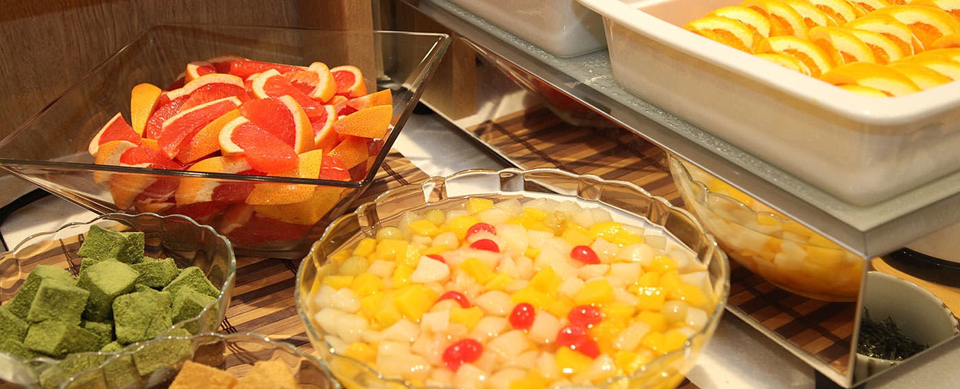 朝食バイキング