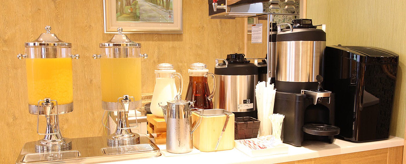 朝食バイキング