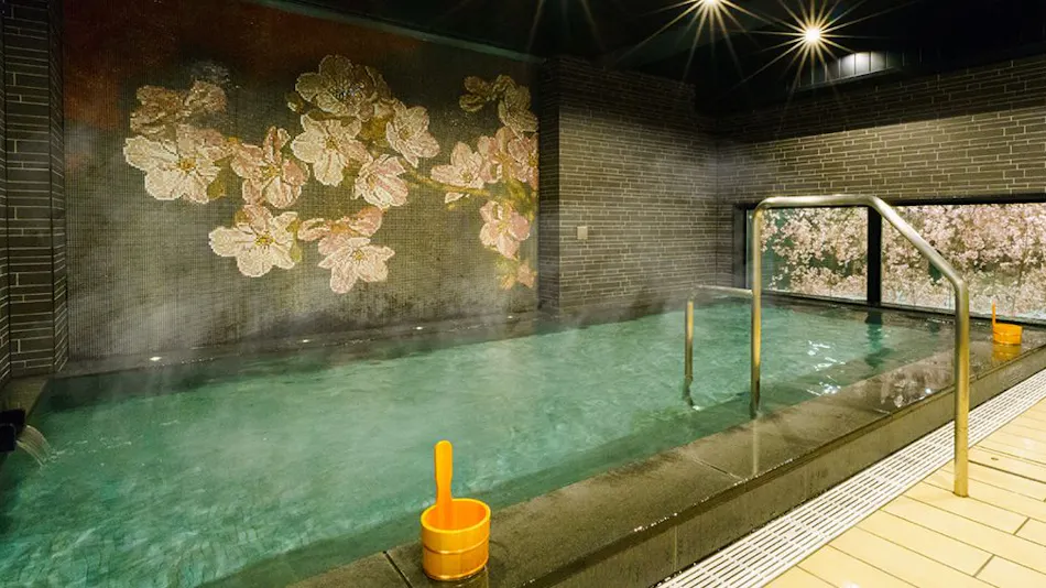 High Concentration Carbonated Spring Fukuro no Yu Super Hotel Ikebukuro Station North Exit