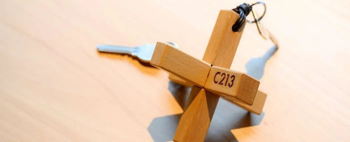 ルームキー 組格子型パズル