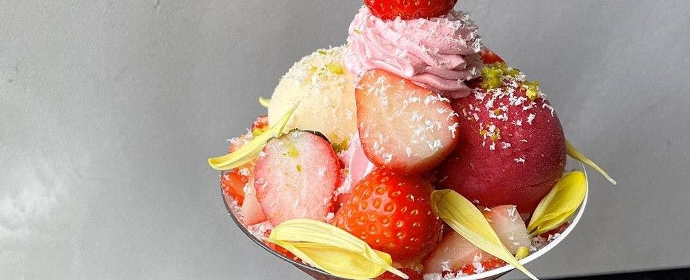 季節限定聖代　圖片展示