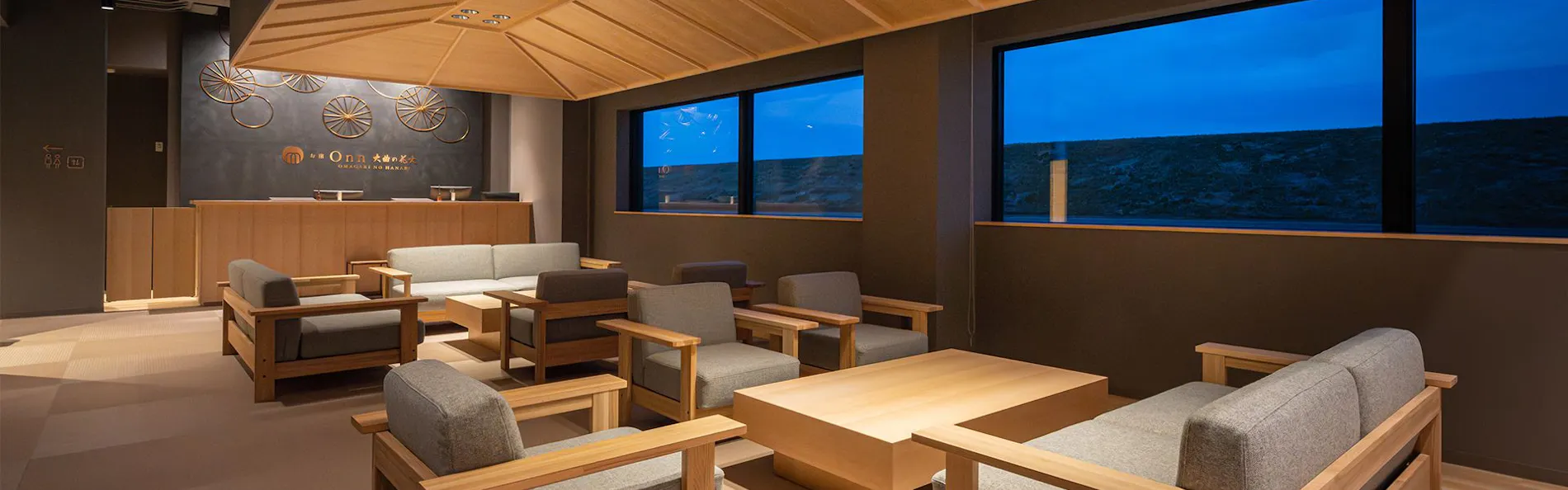 お宿Onn 大曲の花火