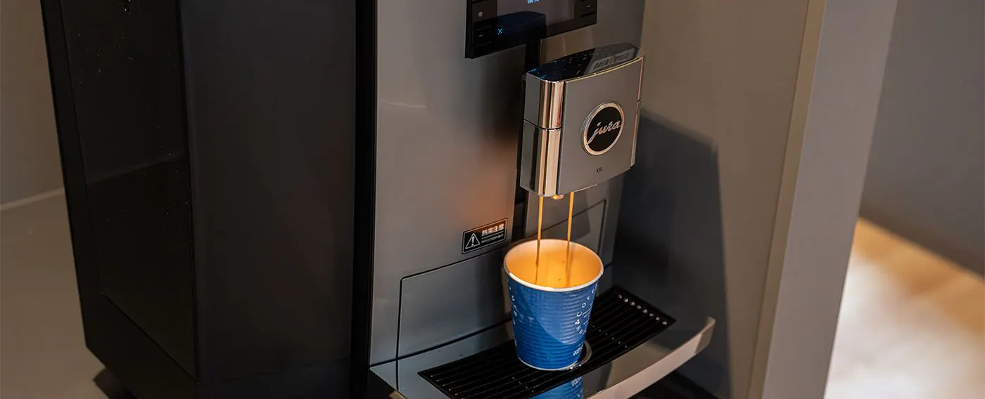 無料コーヒーコーナー