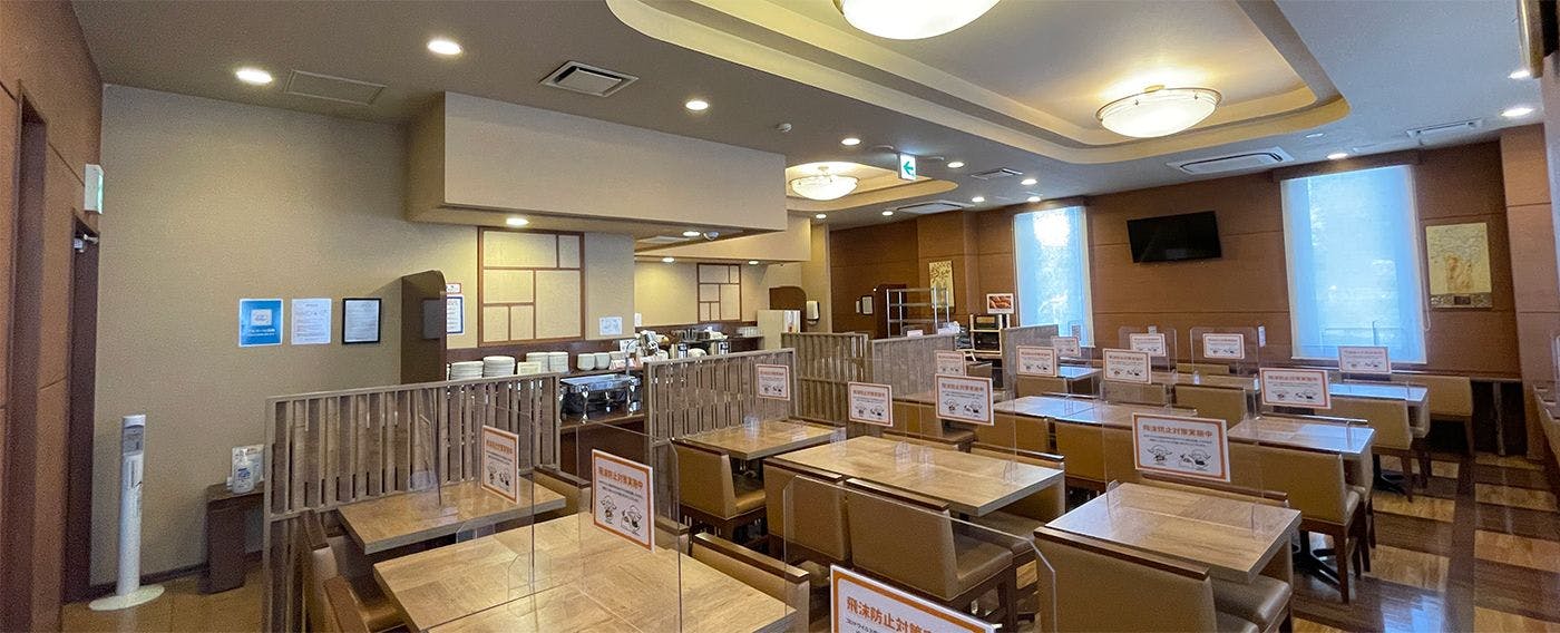 バイキング朝食