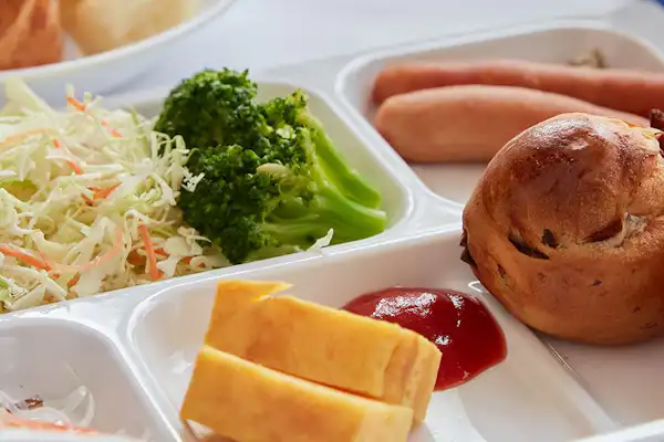 ตัวอย่างอาหารเช้า