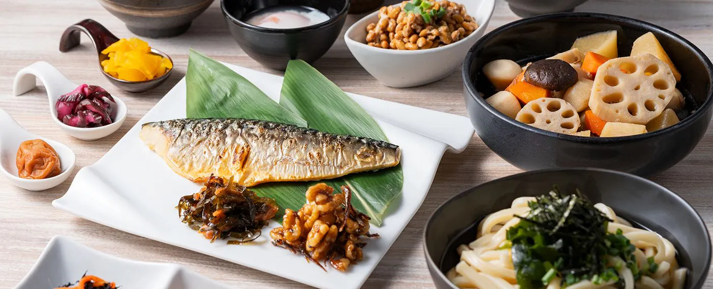 朝食ビュッフェ