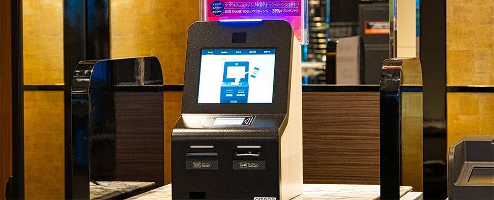 1秒チェックイン・チェックアウト