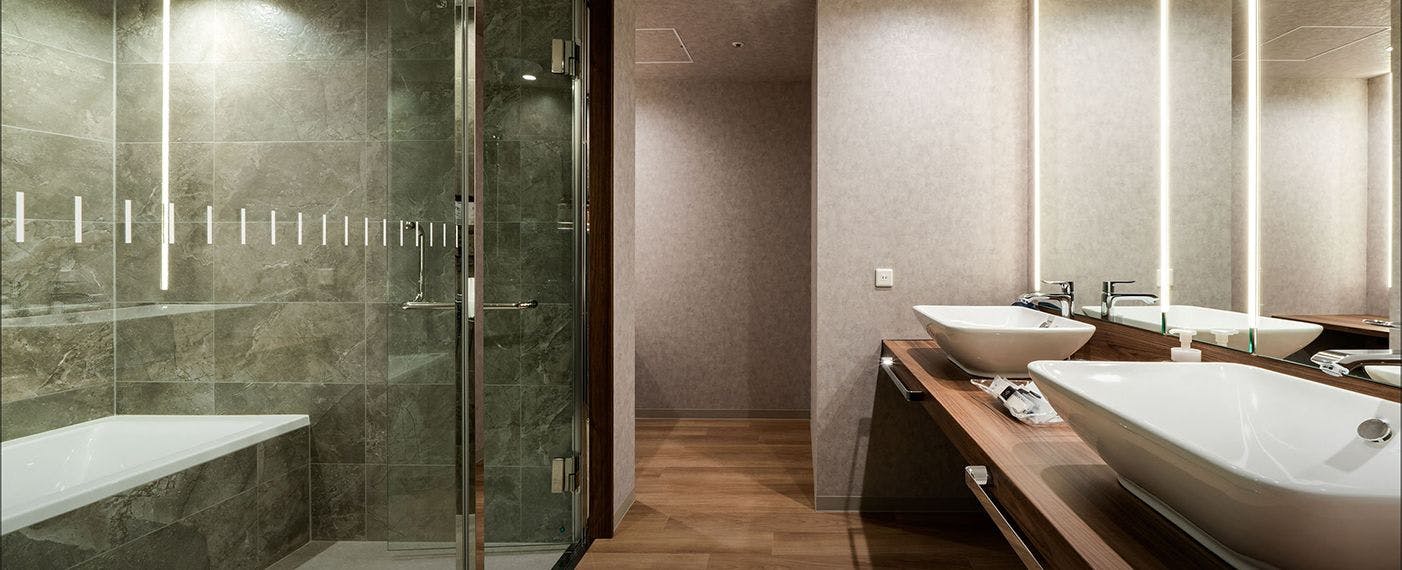 ห้องน้ำและห้องสุขา (เอ็กเซ็กคูทีฟ, โปรเจคเตอร์, จูเนียร์สวีท)