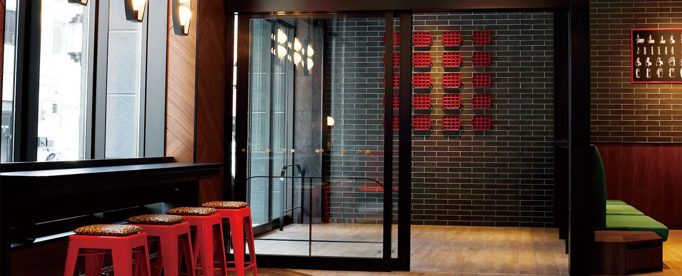 ประตูอัตโนมัติล็อบบี้