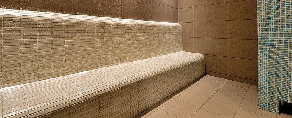 サウナ付き大浴場