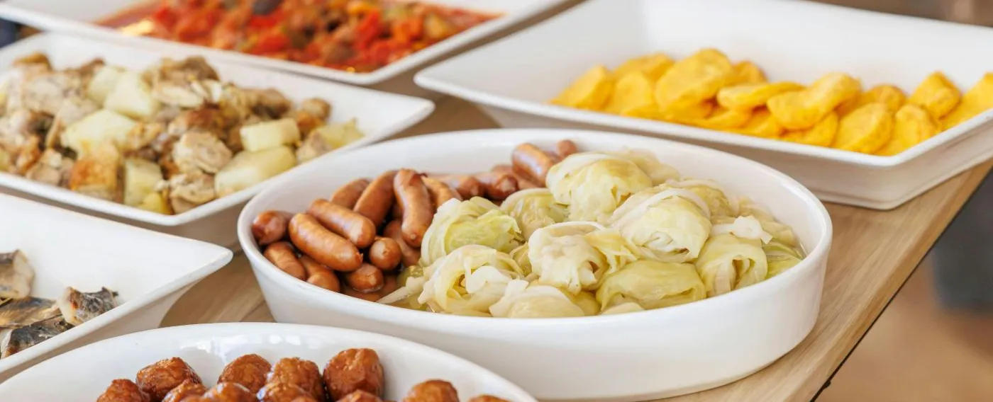Tiệc buffet bữa sáng