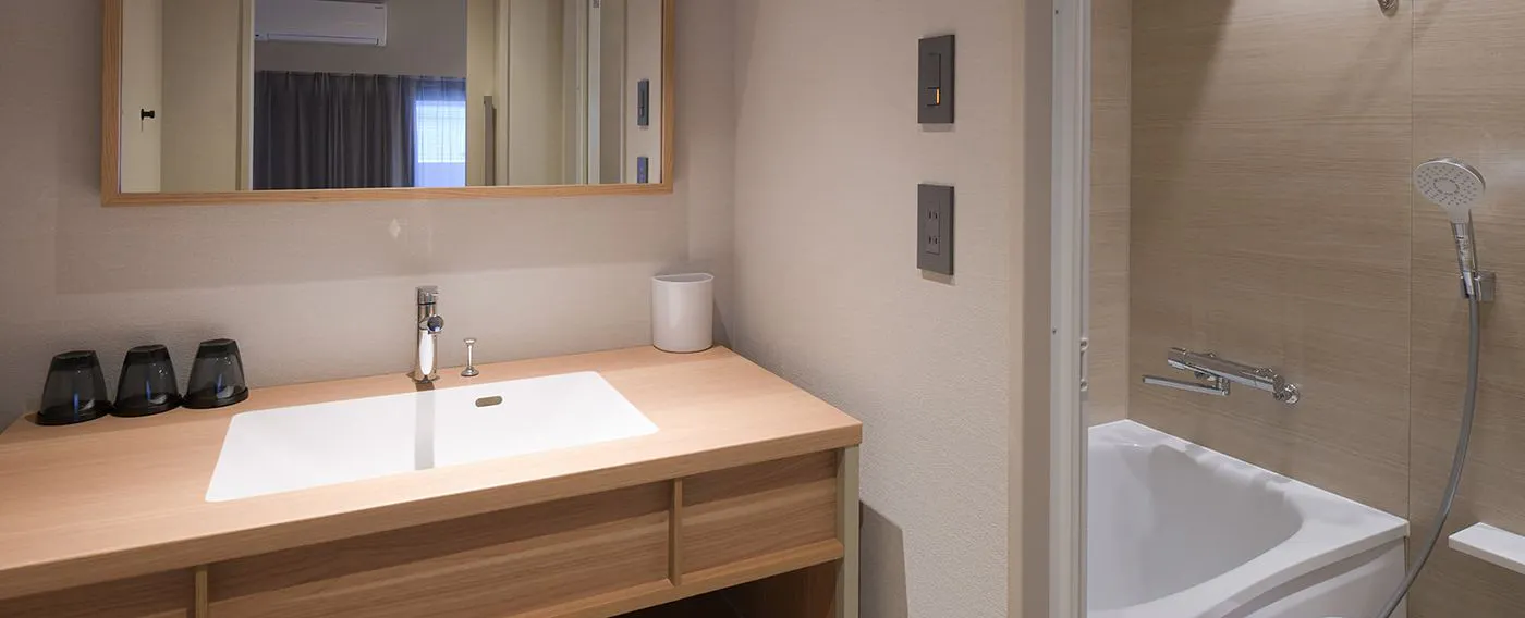 スーペリアルーム 洗面台・バスルーム