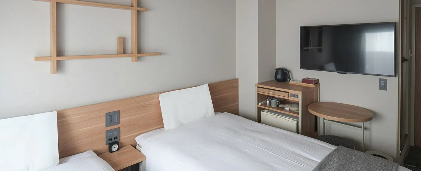 コンフォートツイン 13.5平米 ベット2台