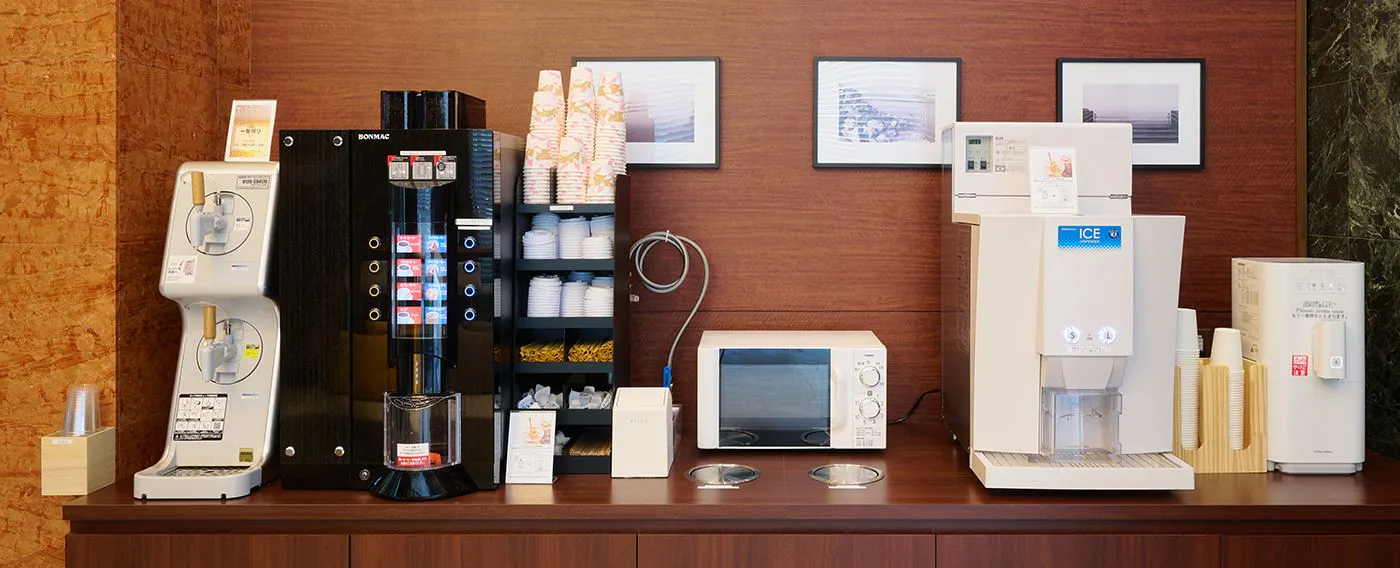 มุมเครื่องดื่มต้อนรับ