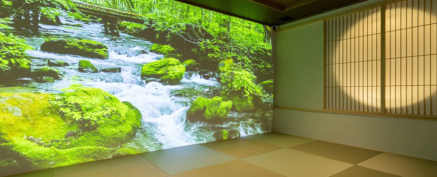 デジタル茶室「茶幻 ~sagen~」