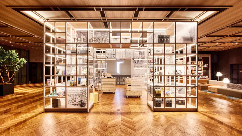 IN THE LIBRARY hotel and books TOKOROZAWA