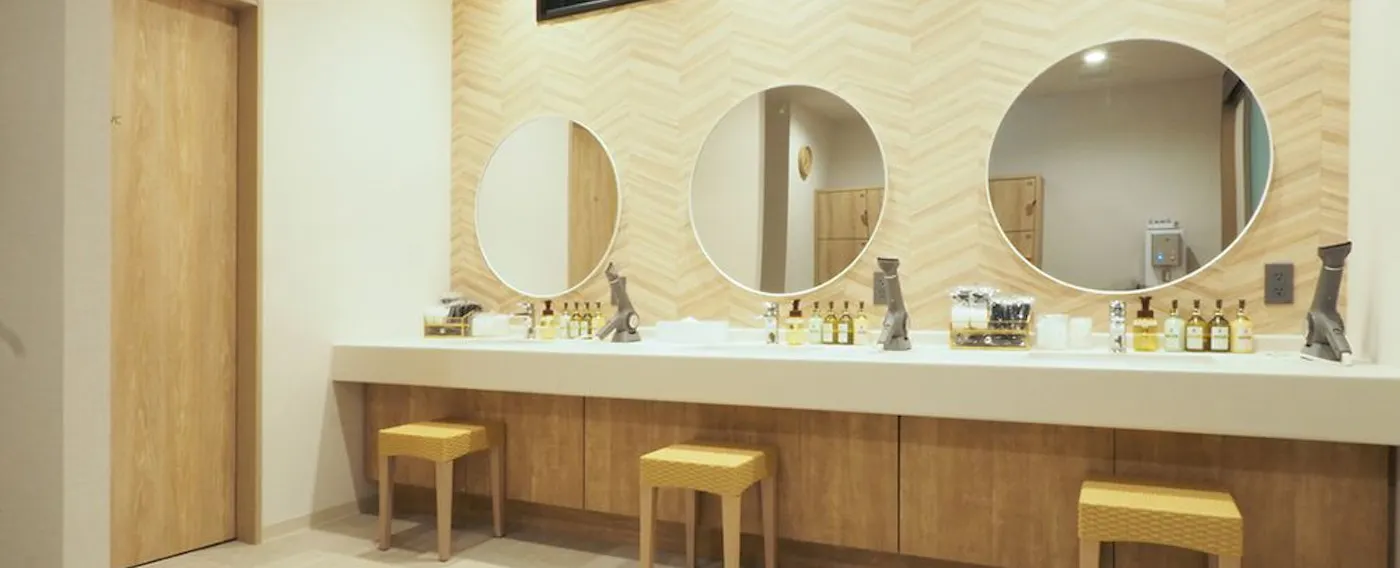 女性大浴場脱衣所