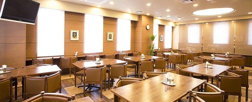 バイキング朝食