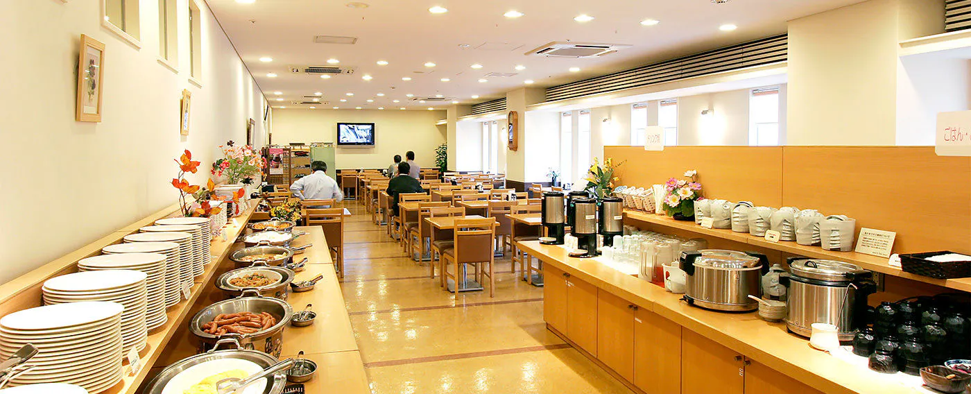 バイキング朝食