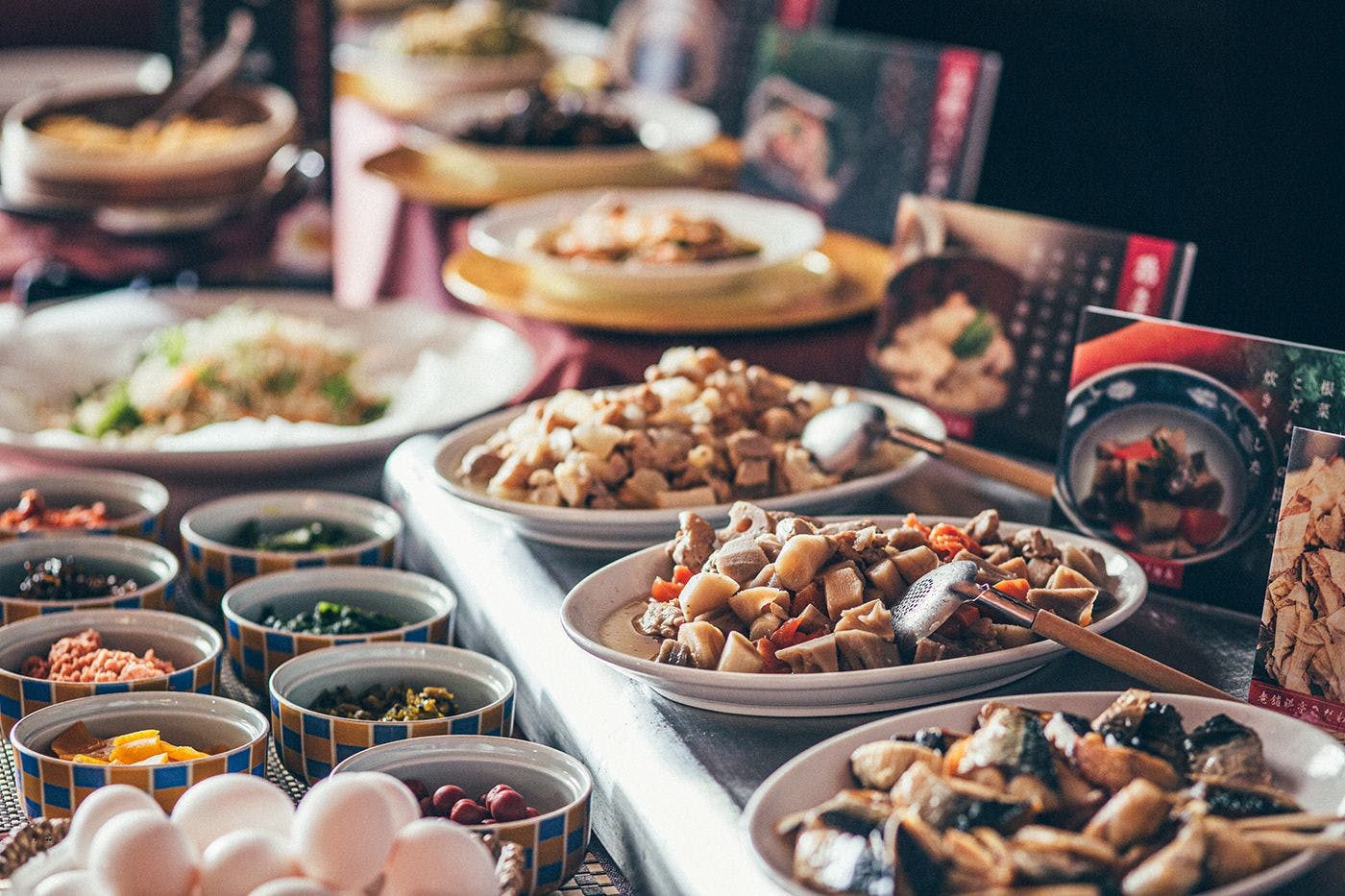 朝食バイキング