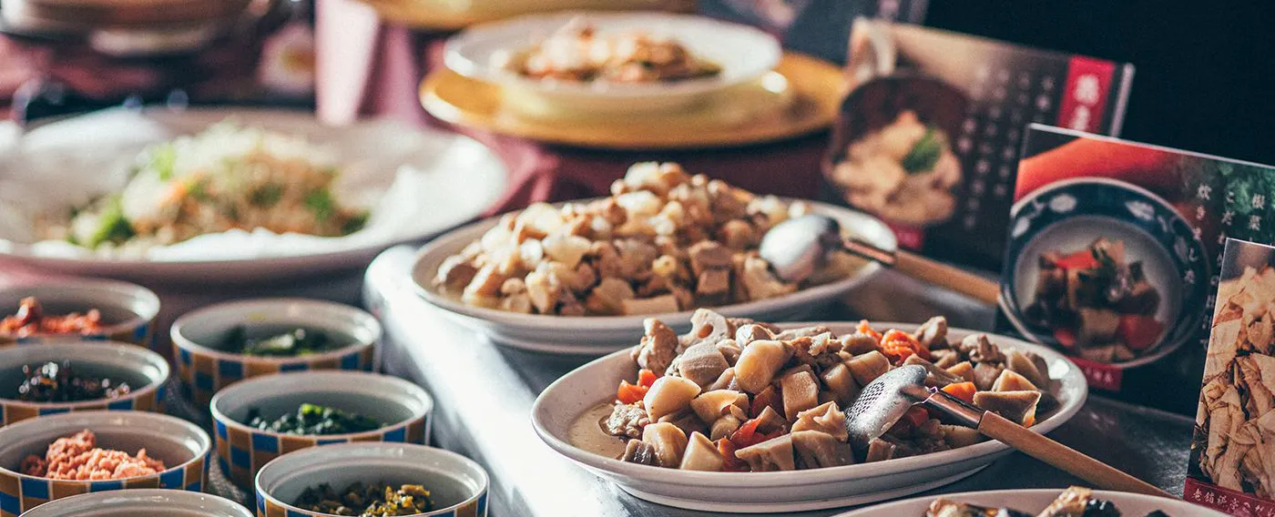 朝食バイキング