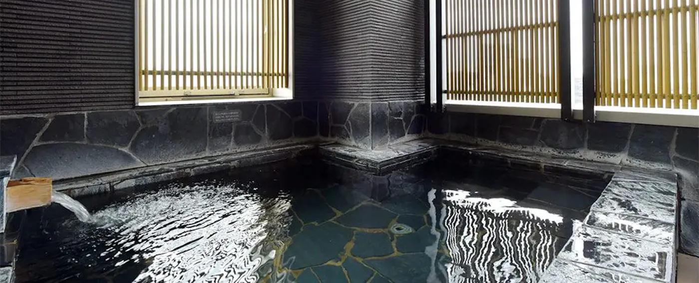 Pemandian Air Panas dengan Pemandangan