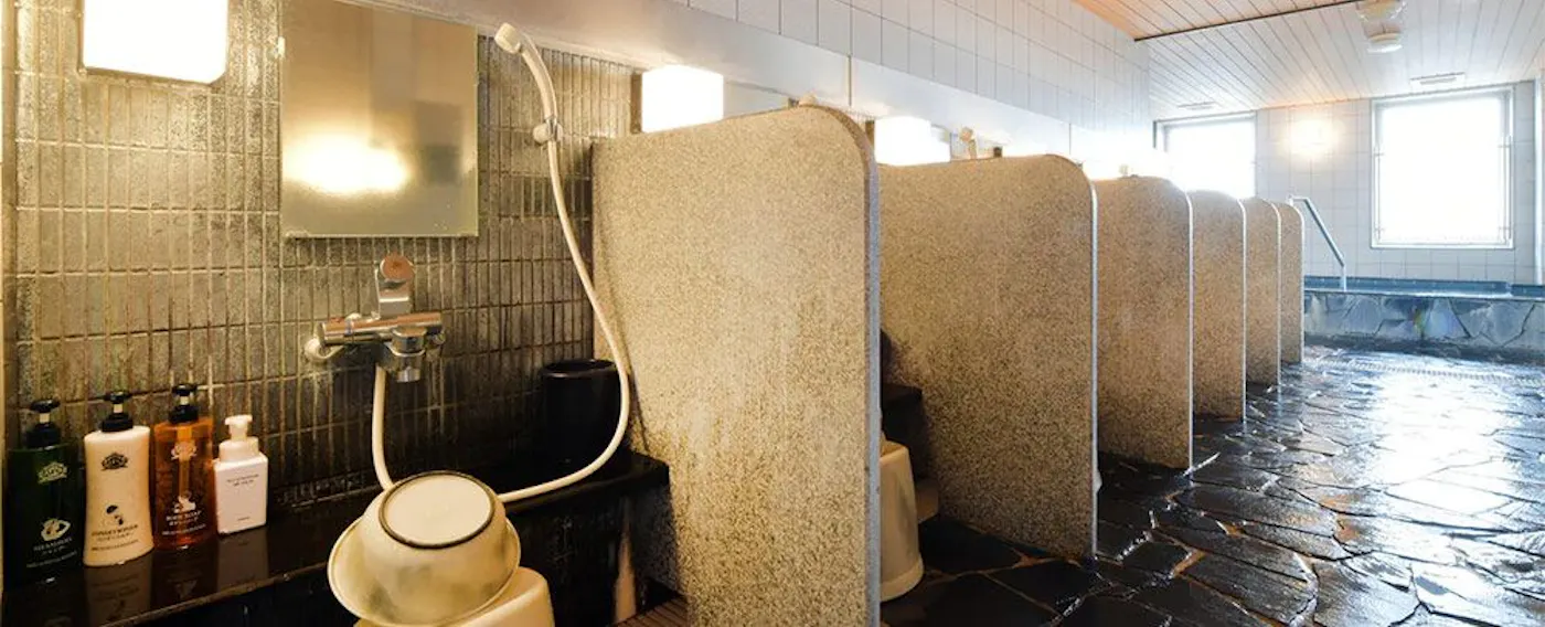 Pemandian Air Panas dengan Pemandangan