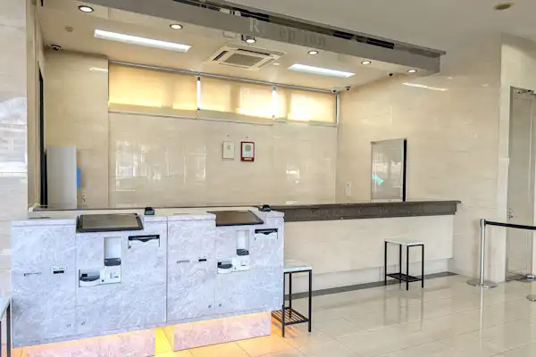 Kaunter penerimaan tetamu