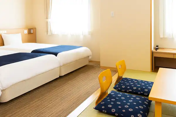 ห้องพักสไตล์ญี่ปุ่นและตะวันตก