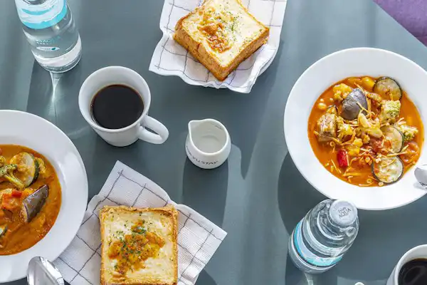 ตัวอย่างอาหารเช้า