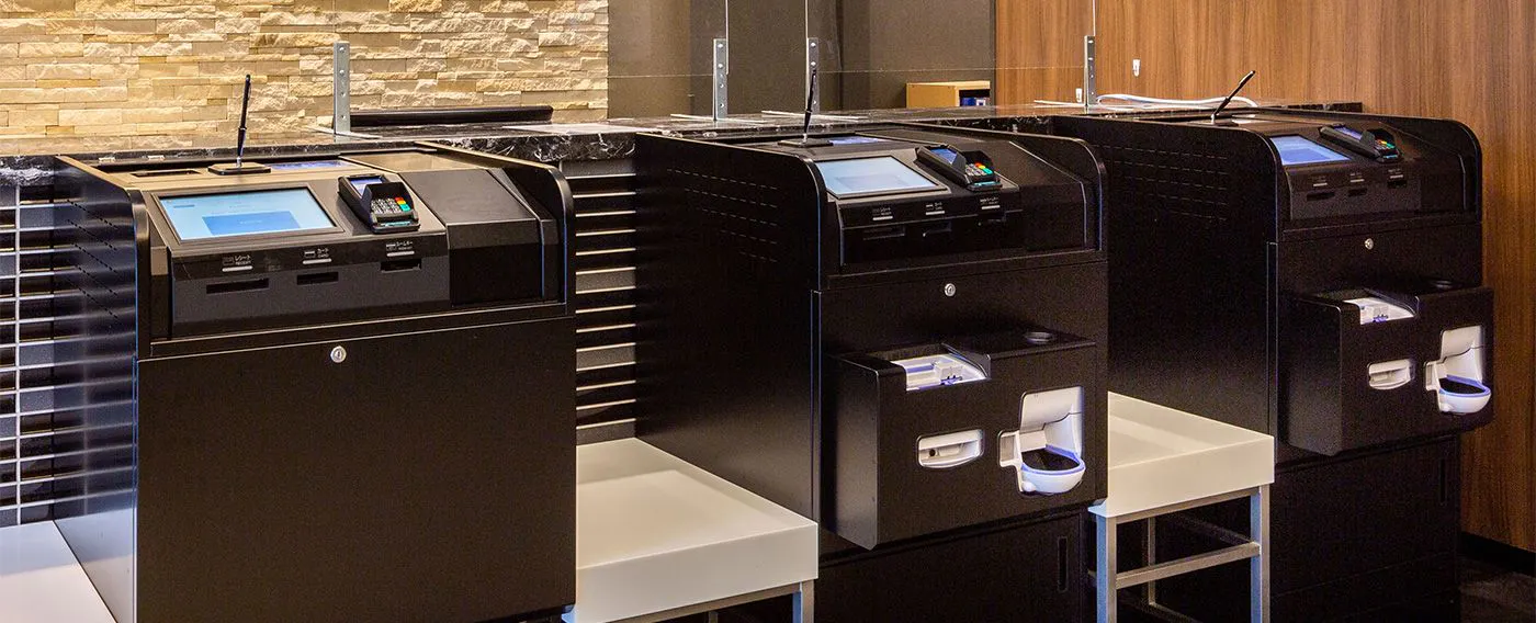 セルフチェックイン・アウト機