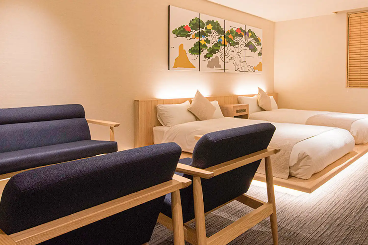 ตัวอย่างห้องพัก