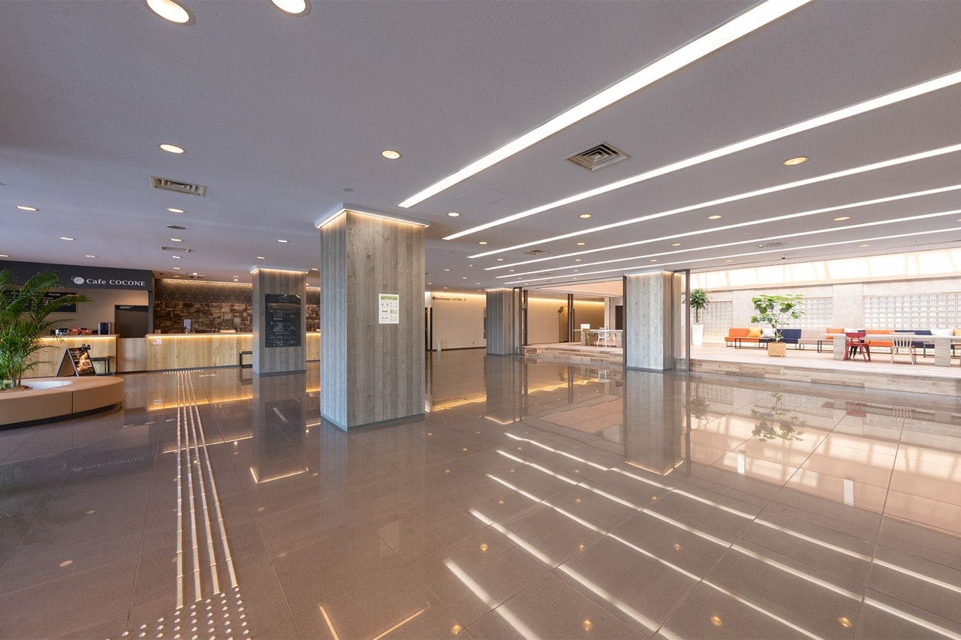 แผนกต้อนรับและล็อบบี้