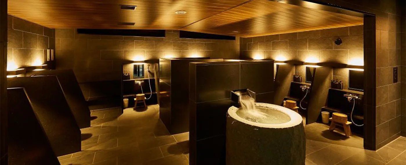 大浴場:淋浴間示意圖