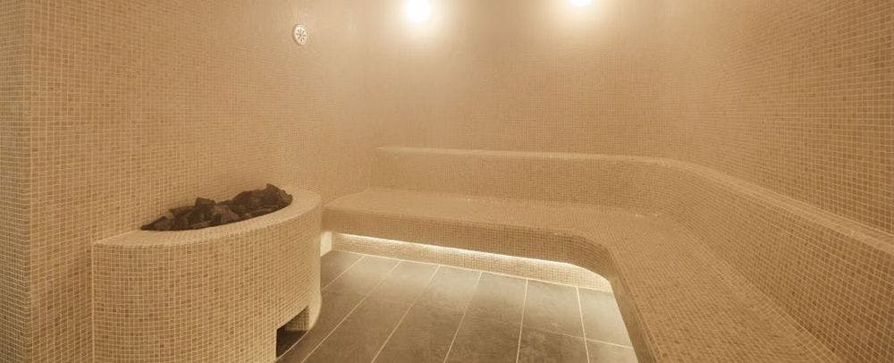 女性大浴場：霧氣三溫暖示意圖