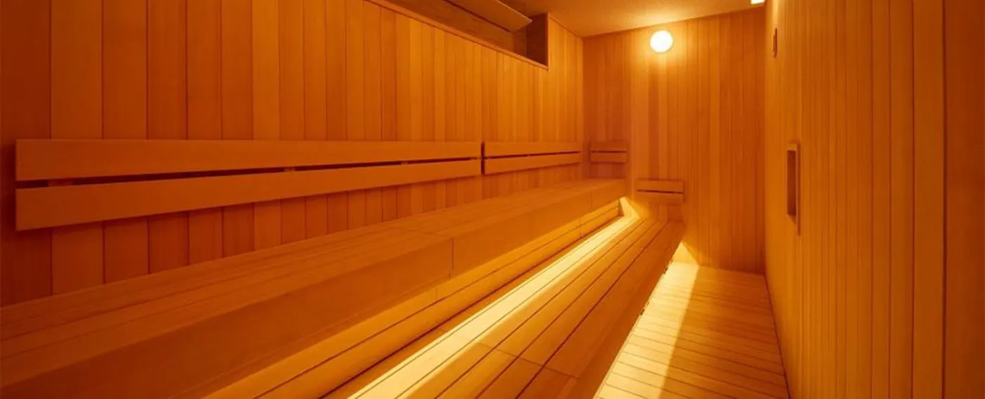 男性大浴場:乾蒸桑拿示意圖