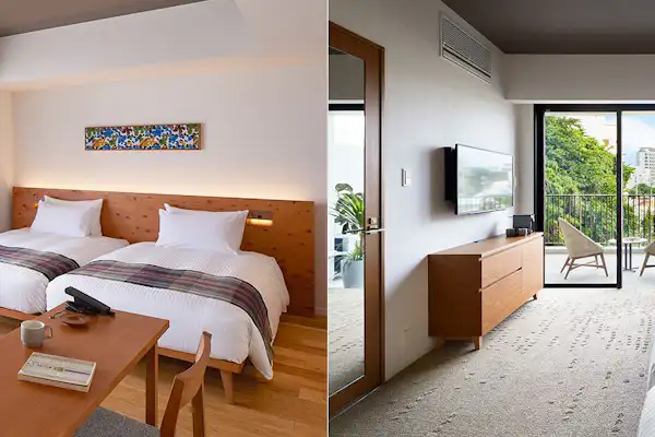 ตัวอย่างห้องพัก