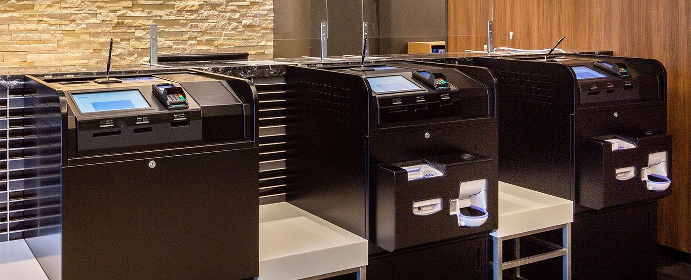 セルフチェックイン・アウト機