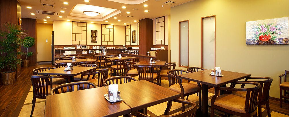 バイキング朝食