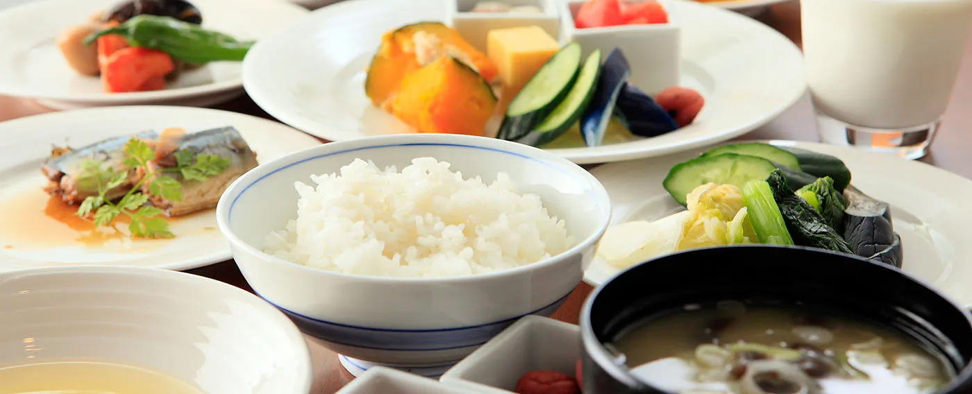 ภาพบุฟเฟ่ต์อาหารเช้า